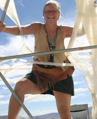 Marci Graham at Burning Man